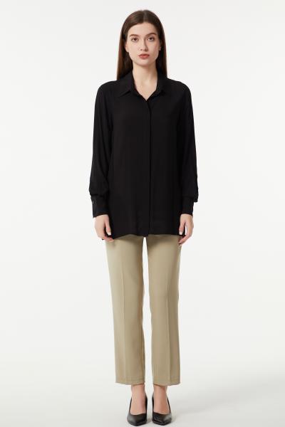 Damen Bluse schwarz